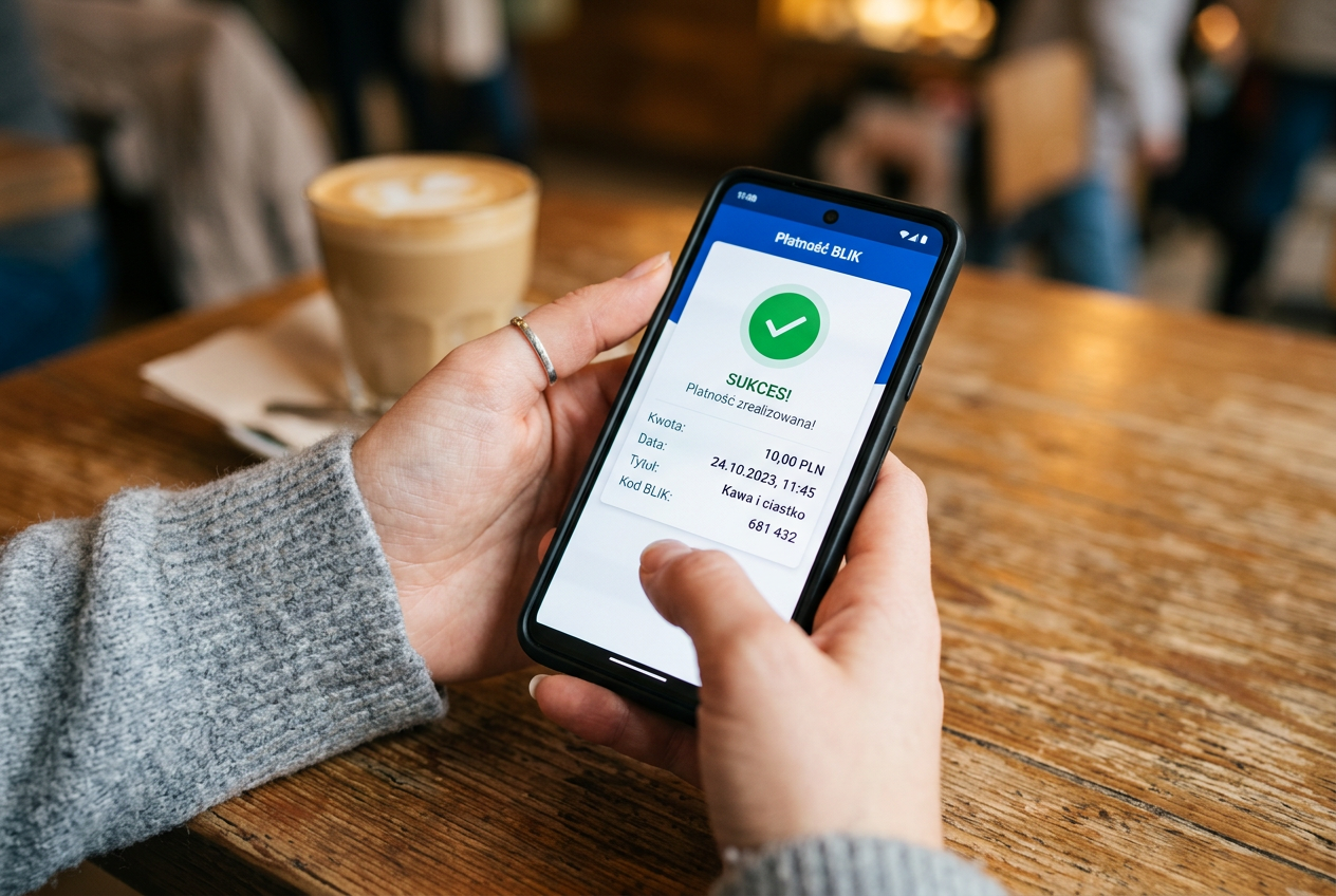 Płatność mobilna BLIK w kasynie online
